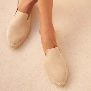 Manebi soft suede mules
